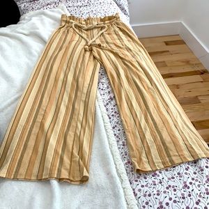 Soft long wide leg pants